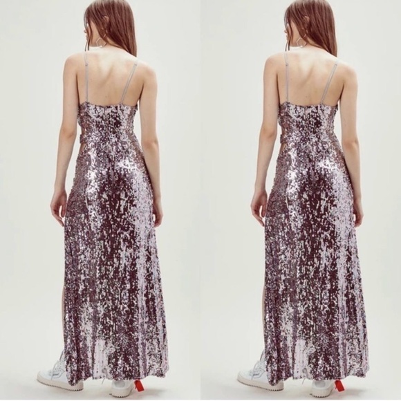 NWT For Love and Lemons x Free People Showtime Maxi. Size Med. - Picture 2 of 5